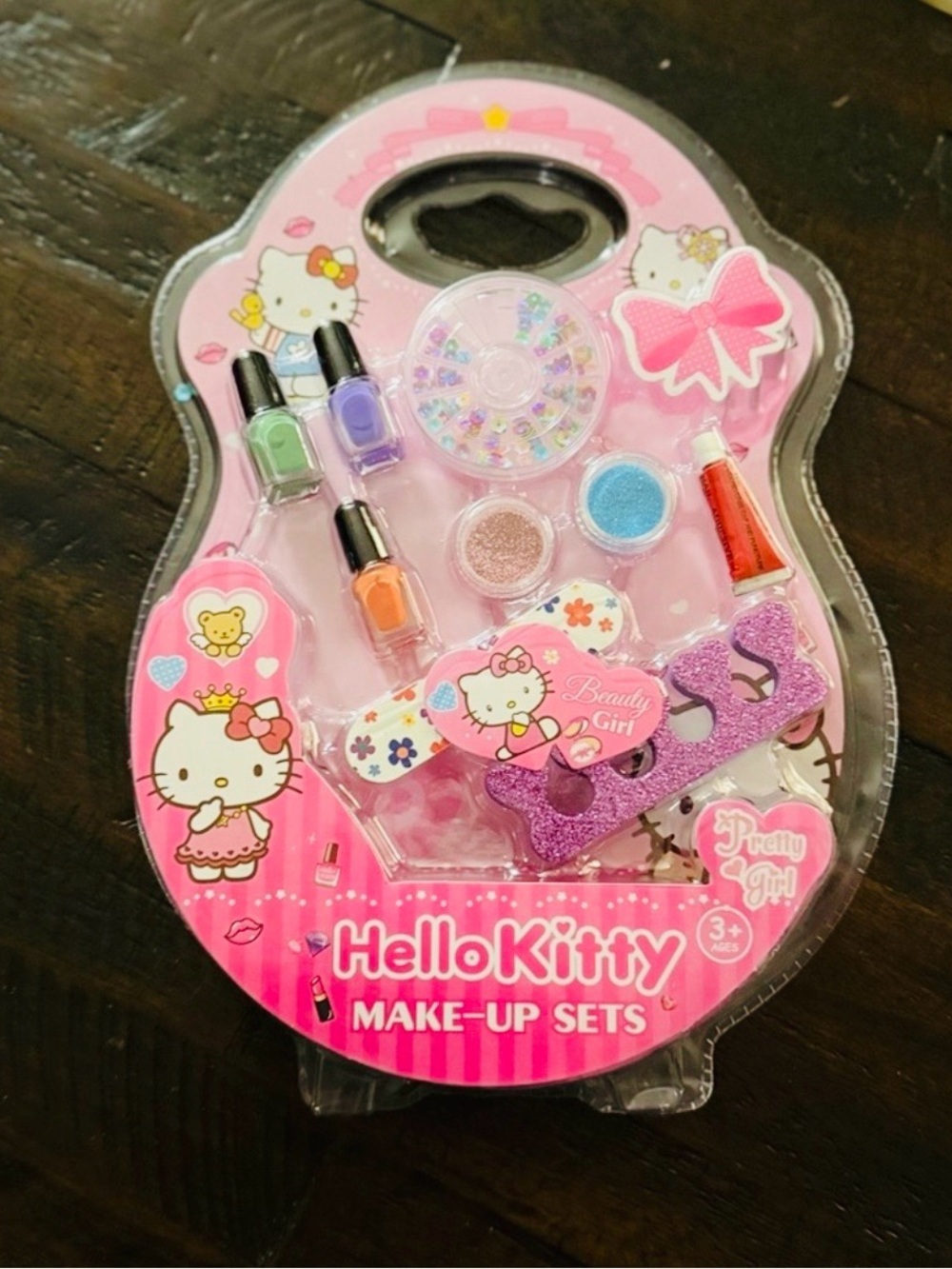 Hello Kitty Fashion Girls Make up Beauty Cosmetic Set Safety Material +3 Ages